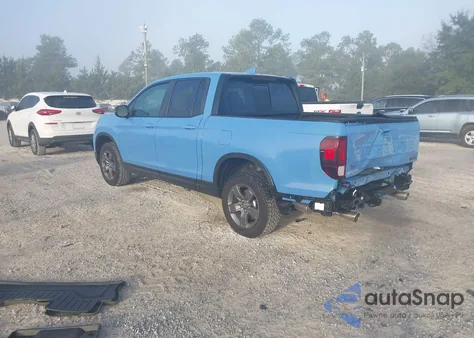 2025 Honda Ridgeline Trailsport из США, поврежденный, VIN 5FPYK3F61SB029349